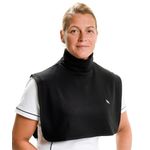 Neck-Cover-with-Dickey-Bib---Black-Large